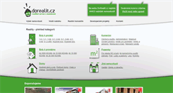 Desktop Screenshot of dorealit.cz